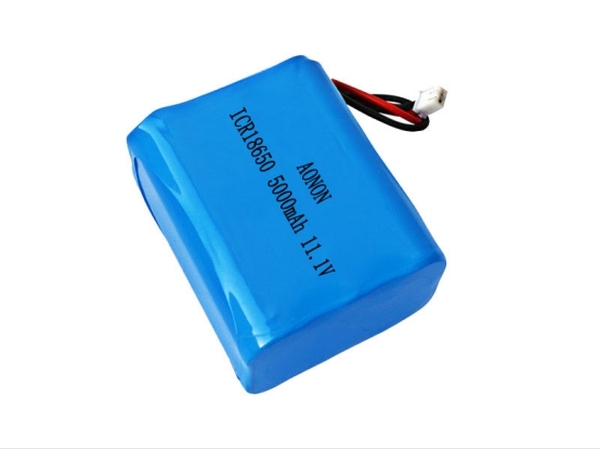 11.1V 5000mAh 18650-3S2P智能门锁电池1